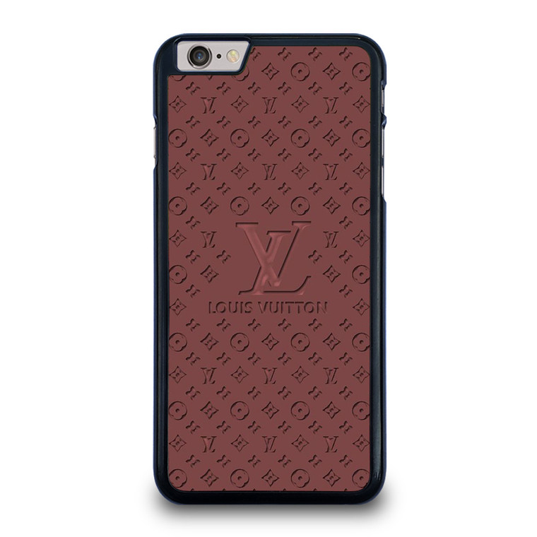 LOUIS VUITTON LV ROSE BROWN LOGO ICON iPhone 6 / 6S Plus Case Cover
