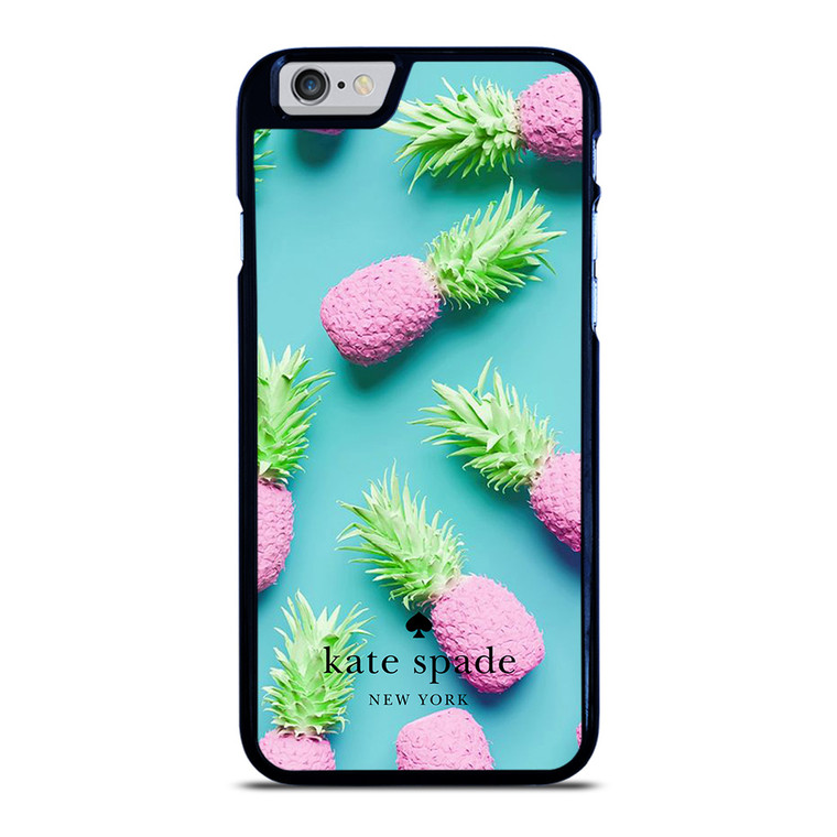 KATE SPADE NEW YORK LOGO SUMMER PINEAPPLE ICON iPhone 6 / 6S Case Cover
