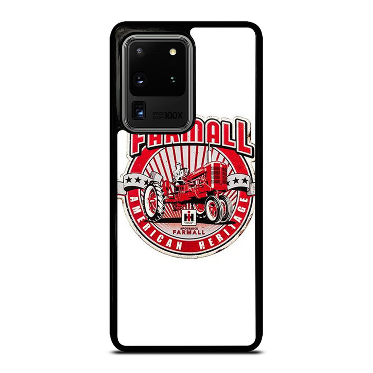 IH INTERNATIONAL HARVESTER FARMALL TRACTOR LOGO AMREICAN HERITAGE Samsung Galaxy S20 Ultra Case Cover