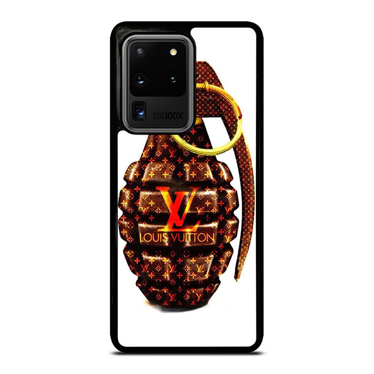 LOUIS VUITTON LV LOGO GOLDEN GRENADE Samsung Galaxy S20 Ultra Case Cover