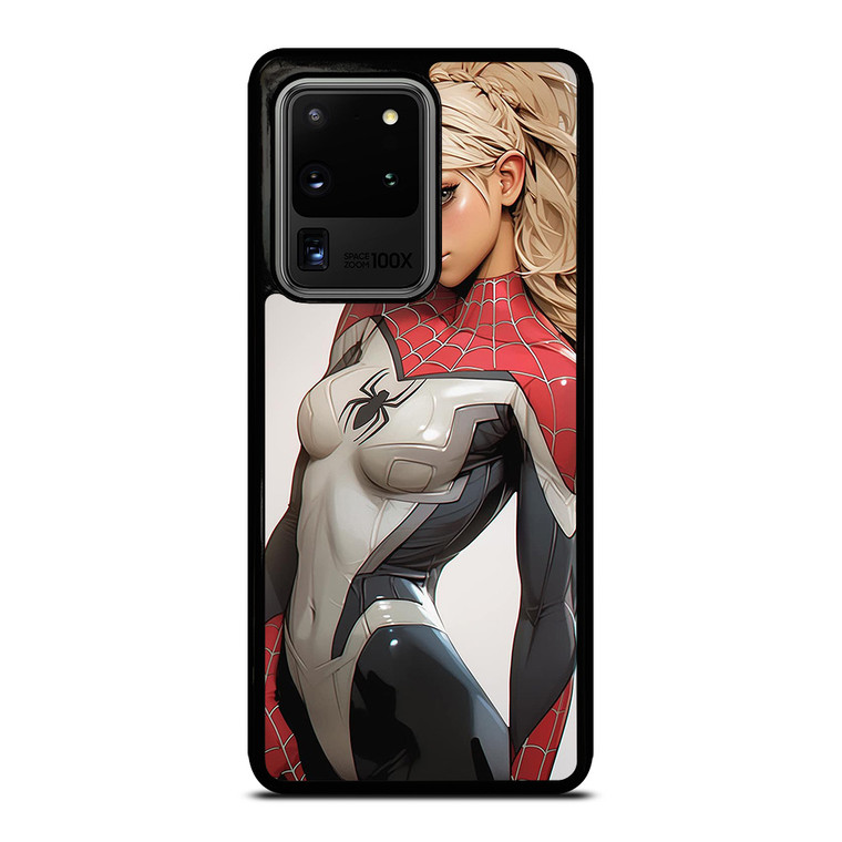 SPIDER GIRL SEXY MARVEL COMICS CARTOON Samsung Galaxy S20 Ultra Case Cover