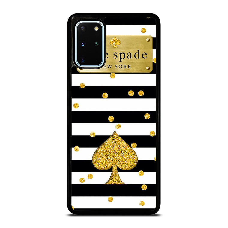 KATE SPADE NEW YORK LOGO GOLDEN POLKADOTS ICON Samsung Galaxy S20 Plus Case Cover