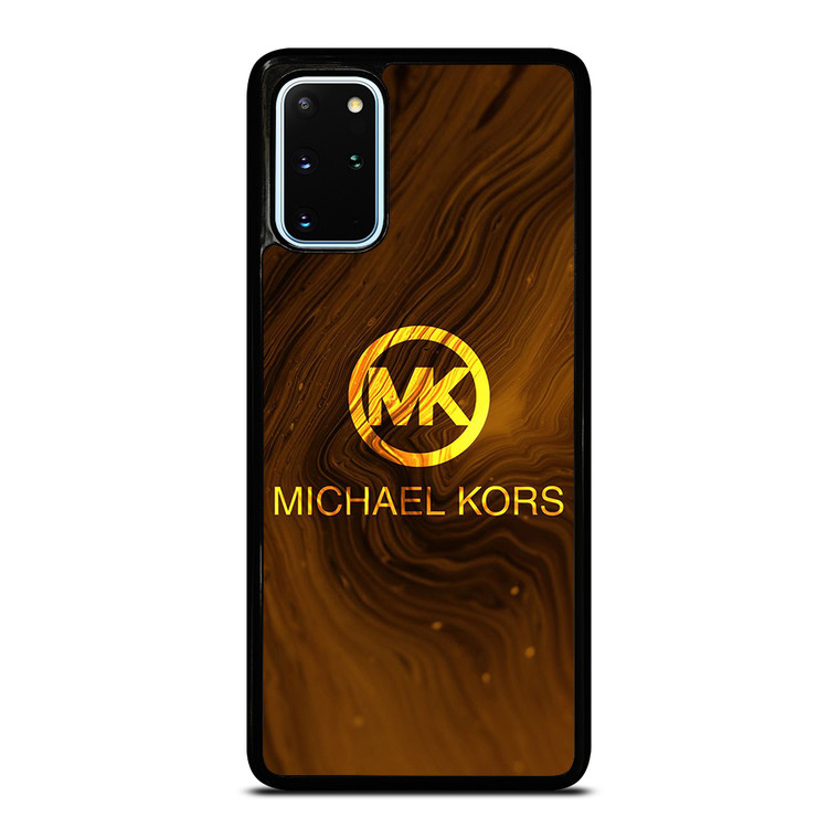 MICHAEL KORS GOLDEN MARBLE LOGO ICON Samsung Galaxy S20 Plus Case Cover