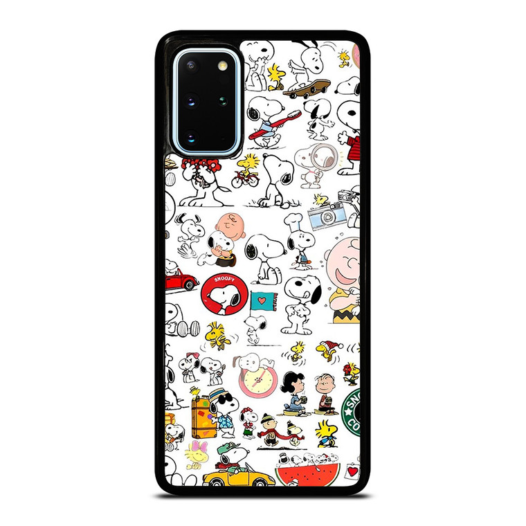 SNOOPY COFFEE THE PEANUTS Samsung Galaxy S20 Plus Case Cover