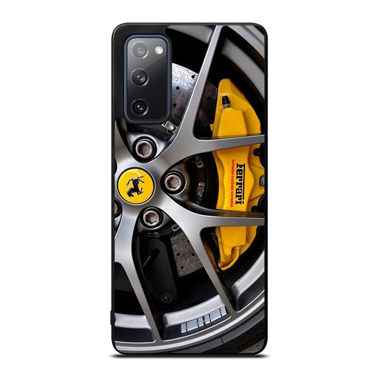 FERRARI WHEEL LOGO ICON Samsung Galaxy S20 FE Case Cover