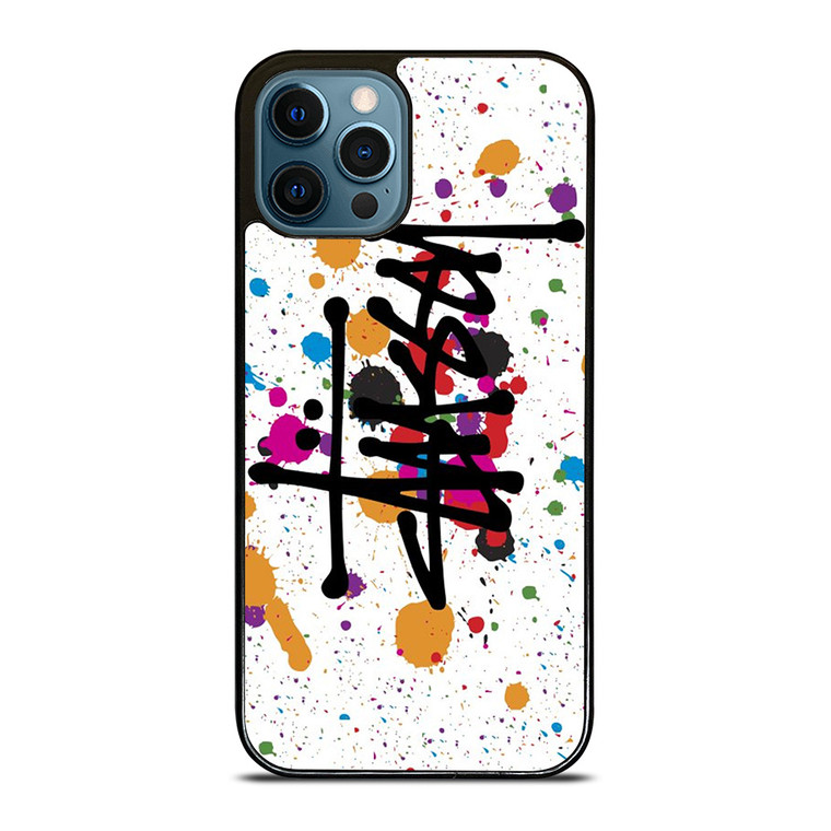 STUSSY ART LOGO iPhone 12 Pro Case Cover