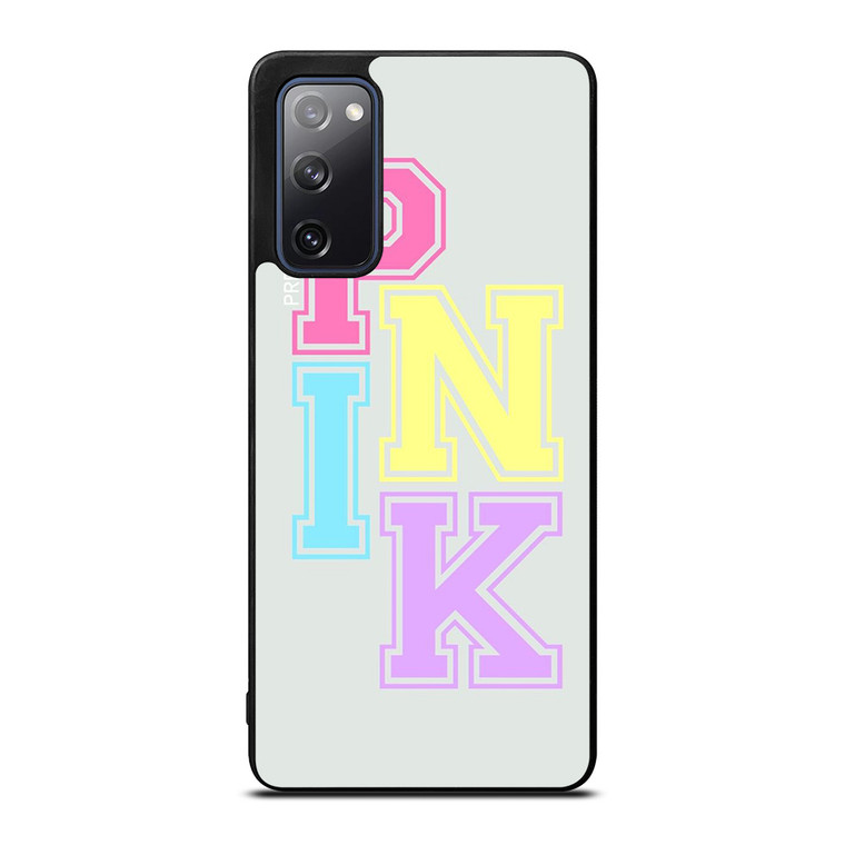 PINK NATION VICTORIA'S SECRET LOGO PRETTY IN ICON Samsung Galaxy S20 FE Case Cover