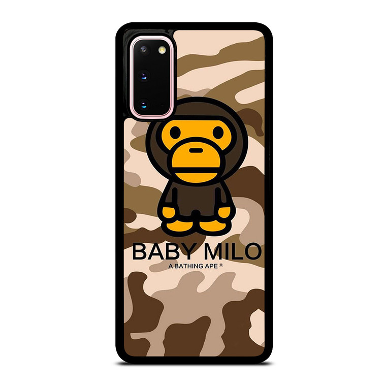 BABY MILO BATHING APE CAMO Samsung Galaxy S20 Case Cover