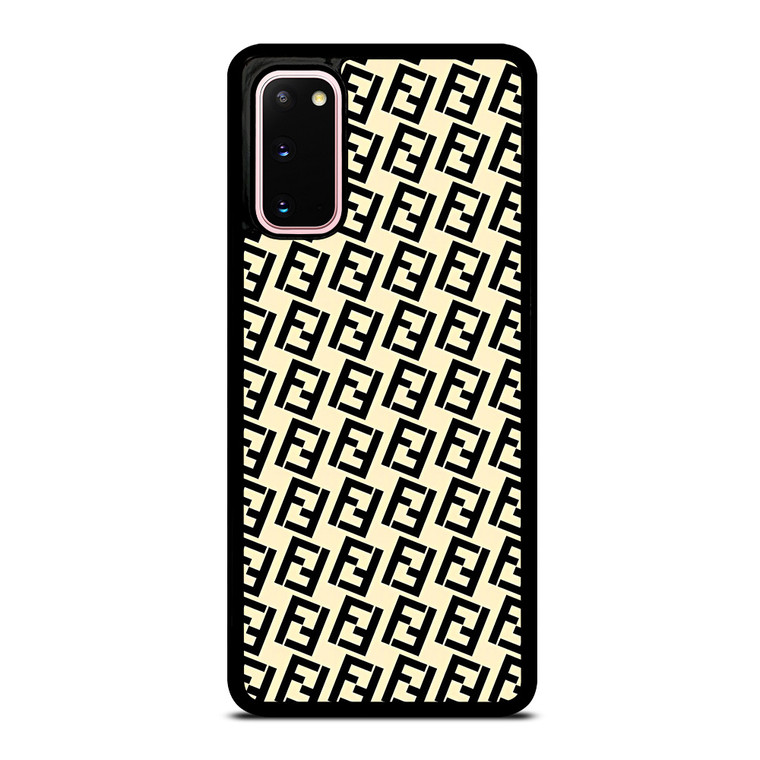 FENDI FASHION ROMA LOGO PATTERN Samsung Galaxy S20 Case Cover