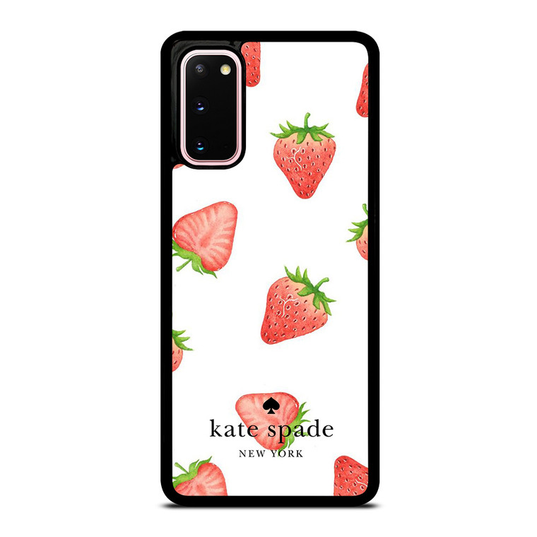 KATE SPADE NEW YORK LOGO STRAWBERRY ICON Samsung Galaxy S20 Case Cover