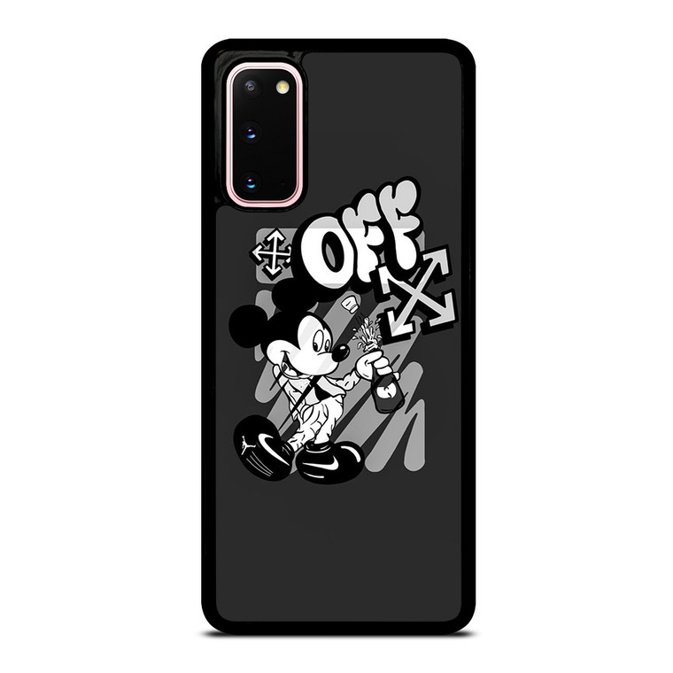 MICKEY MOUSE OFF WHITE LOGO Samsung Galaxy S20 Case Cover