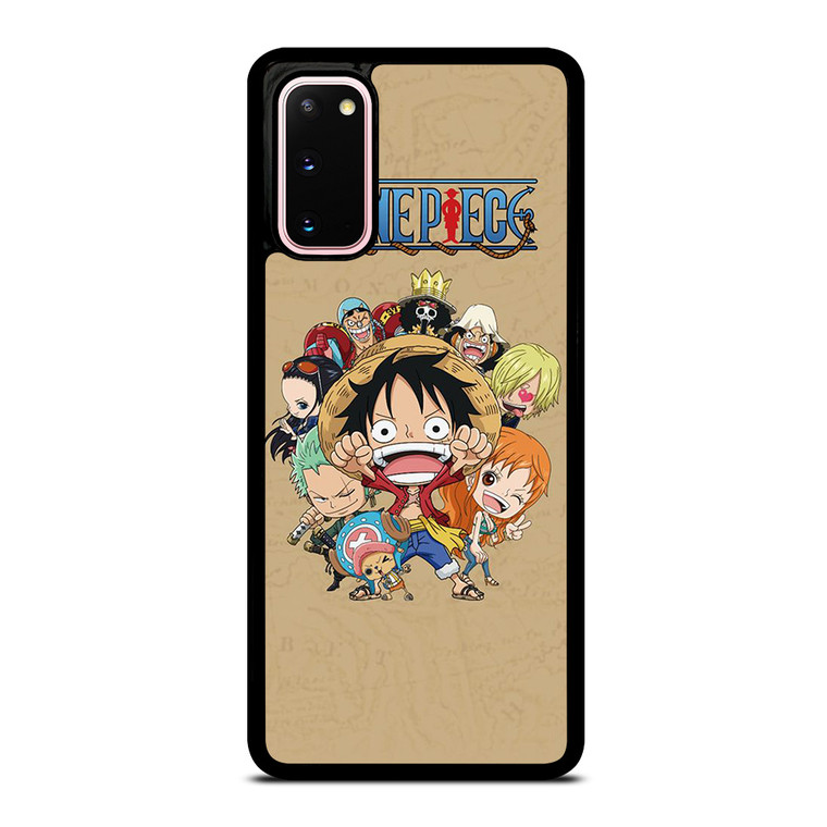 ONE PIECE CUTE MINI CHARACTER ANIME MANGE Samsung Galaxy S20 Case Cover