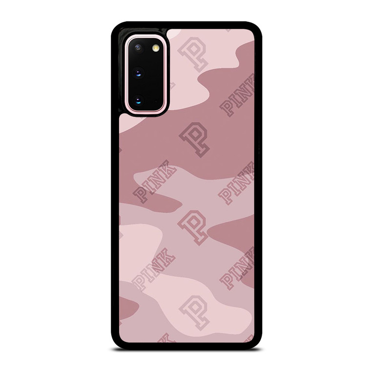 PINK NATION VICTORIA'S SECRET LOGO ICON CAMO Samsung Galaxy S20 Case Cover