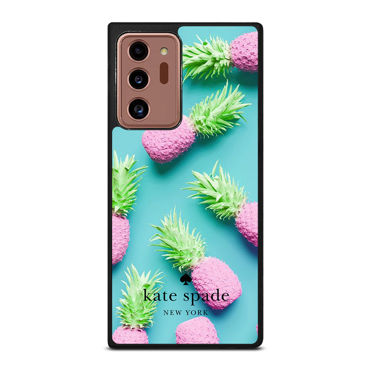 KATE SPADE NEW YORK LOGO SUMMER PINEAPPLE ICON Samsung Galaxy Note 20 Ultra Case Cover