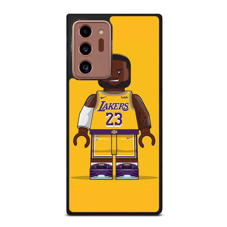 LEBRON JAMES LA LAKERS NBA LEGO BASKETBALL Samsung Galaxy Note 20 Ultra Case Cover