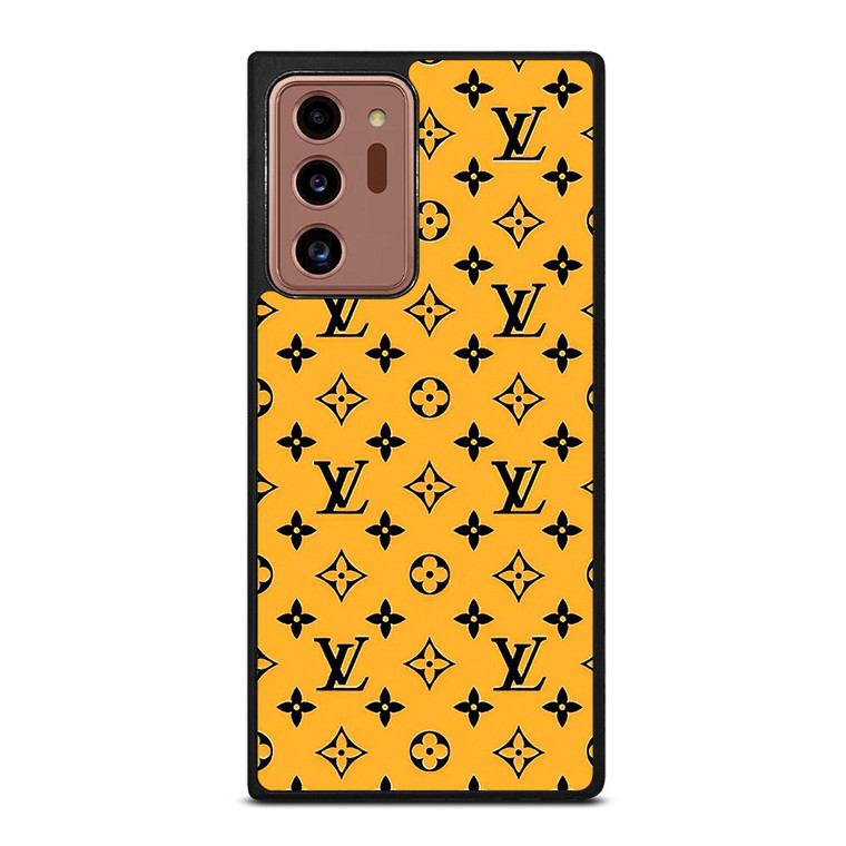 LOUIS VUITTON LV YELLOW PATERN ICON LOGO Samsung Galaxy Note 20 Ultra Case Cover