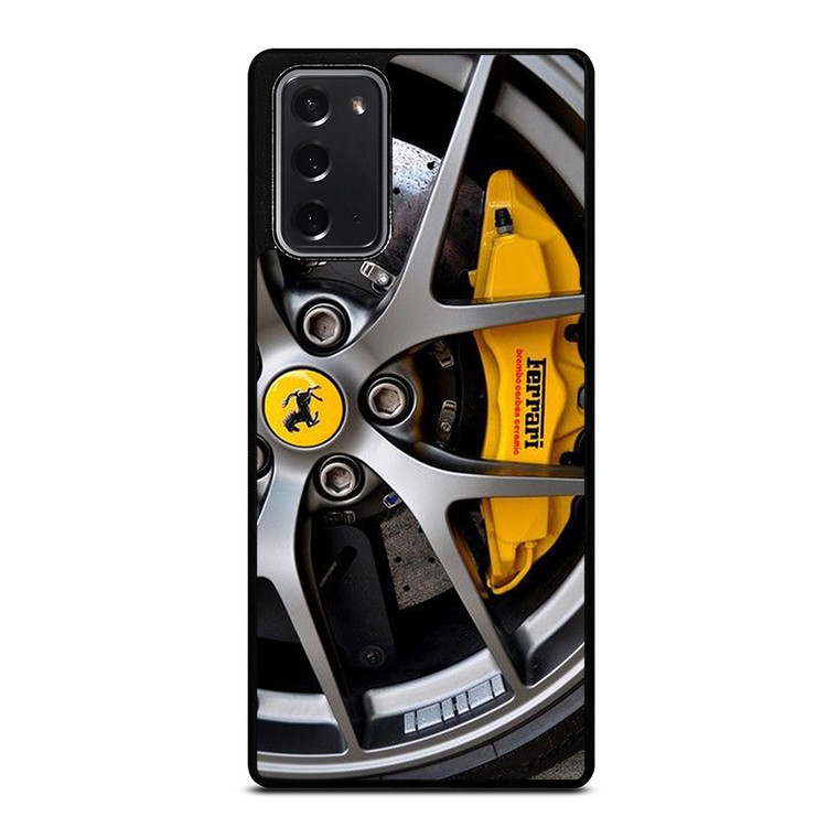 FERRARI WHEEL LOGO ICON Samsung Galaxy Note 20 Case Cover