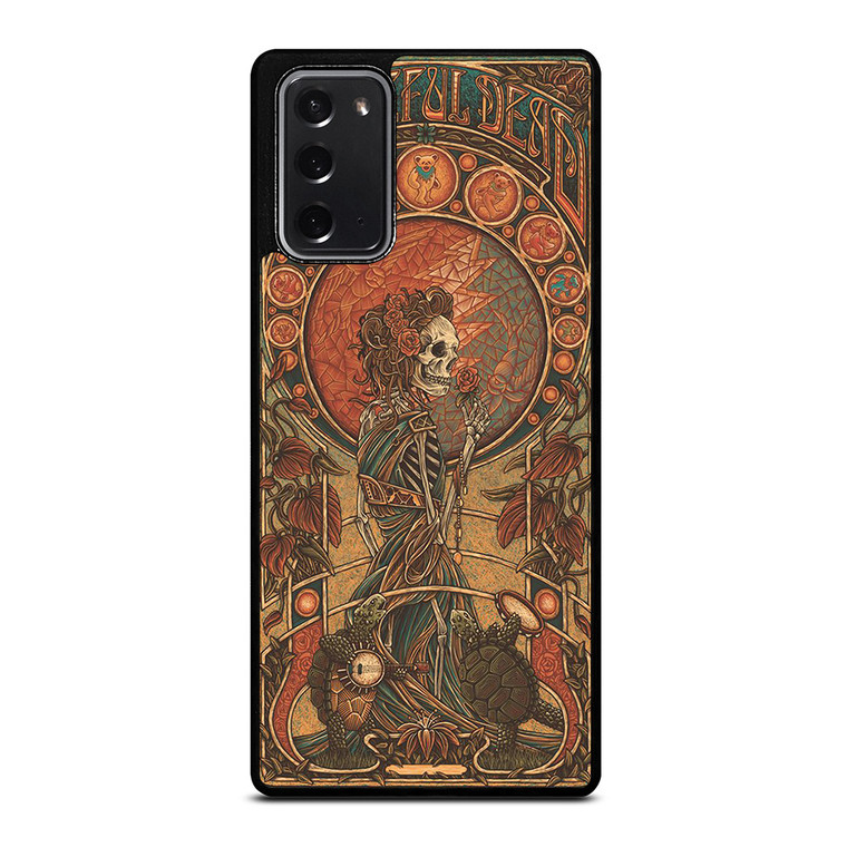 GREATEFUL DEAD BAND ICON SKULL TURTLE Samsung Galaxy Note 20 Case Cover