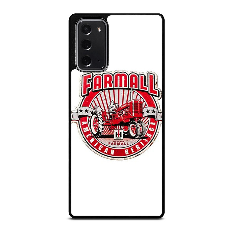 IH INTERNATIONAL HARVESTER FARMALL TRACTOR LOGO AMREICAN HERITAGE Samsung Galaxy Note 20 Case Cover