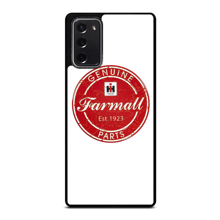 IH INTERNATIONAL HARVESTER FARMALL TRACTOR LOGO PARTS EST 1923 Samsung Galaxy Note 20 Case Cover