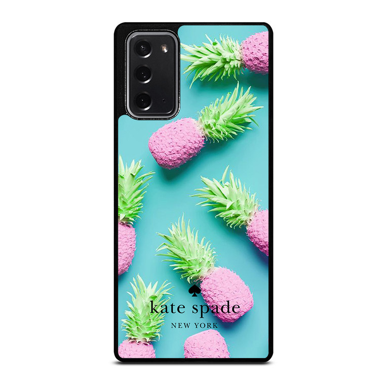 KATE SPADE NEW YORK LOGO SUMMER PINEAPPLE ICON Samsung Galaxy Note 20 Case Cover