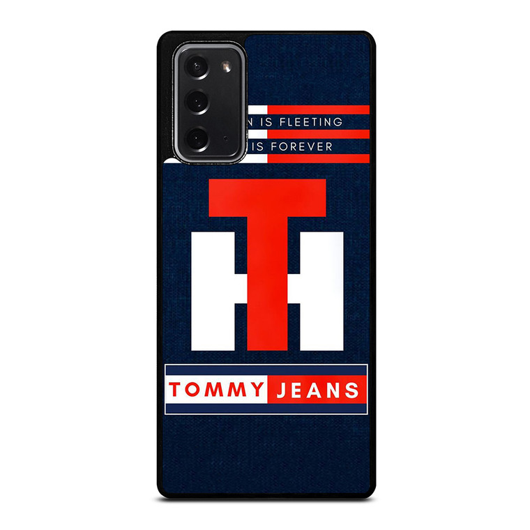 TOMMY HILFIGER JEANS TH LOGO STYLE IS FOREVER Samsung Galaxy Note 20 Case Cover