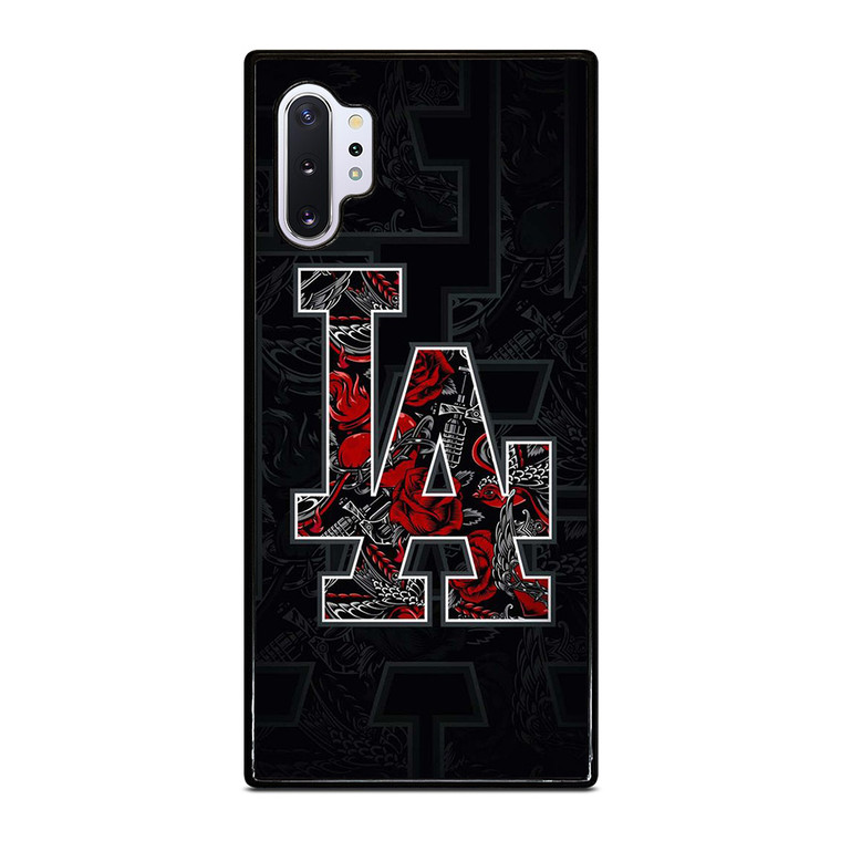 LA LOS ANGELES LAKERS NBA TATTOO LOGO Samsung Galaxy Note 10 Plus Case Cover