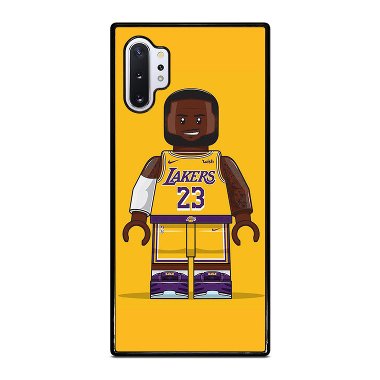 LEBRON JAMES LA LAKERS NBA LEGO BASKETBALL Samsung Galaxy Note 10 Plus Case Cover