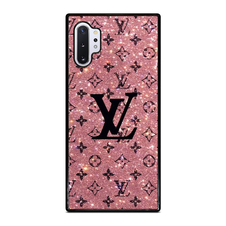 LOUIS VUITTON LV LOGO PINK SPARKLE Samsung Galaxy Note 10 Plus Case Cover