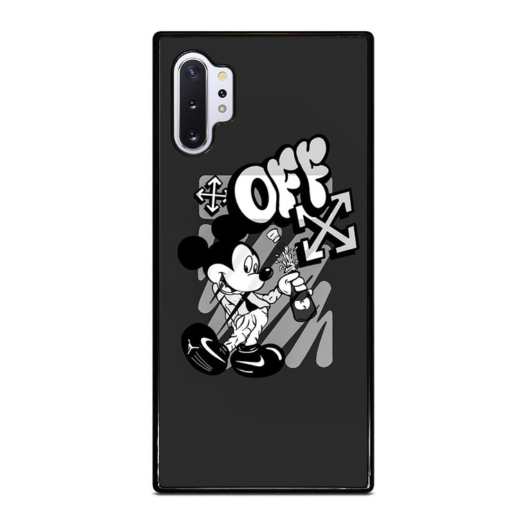 MICKEY MOUSE OFF WHITE LOGO Samsung Galaxy Note 10 Plus Case Cover