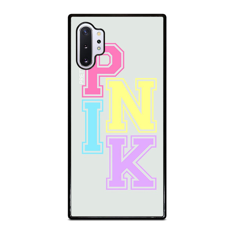 PINK NATION VICTORIA'S SECRET LOGO PRETTY IN ICON Samsung Galaxy Note 10 Plus Case Cover