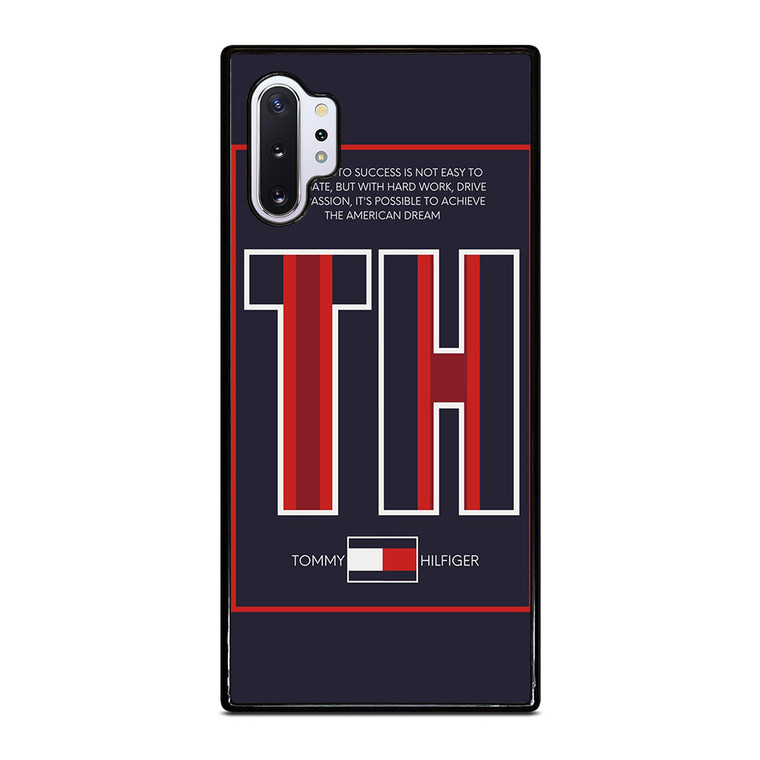 TOMMY HILFIGER TH FASHION LOGO AMERICAN DREAM Samsung Galaxy Note 10 Plus Case Cover