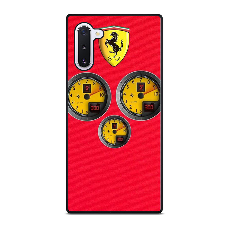 FERRARI SPEEDOMETER Samsung Galaxy Note 10 Case Cover