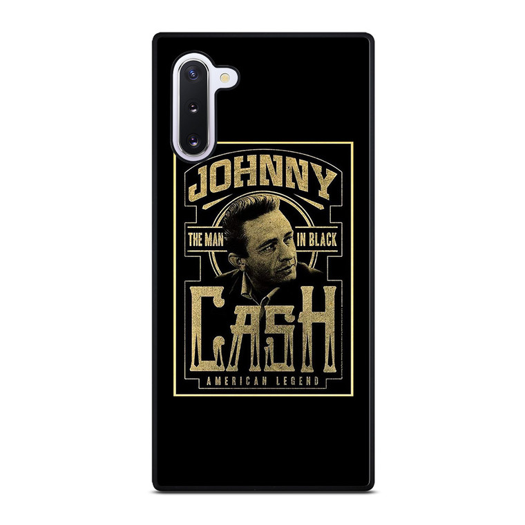 JOHNNY CASH THE MAN IN BLACK AMERICAN LEGEND Samsung Galaxy Note 10 Case Cover