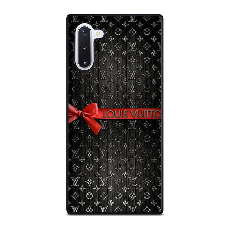 LOUIS VUITTON LV LOGO PATTERN RED RIBBON Samsung Galaxy Note 10 Case Cover