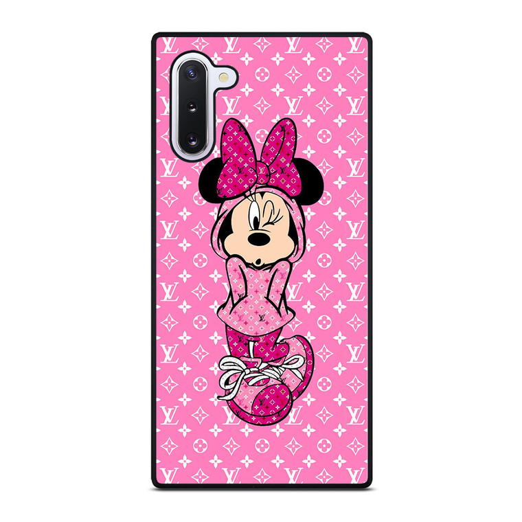 LOUIS VUITTON LV LOGO PINK MINNIE MOUSE Samsung Galaxy Note 10 Case Cover