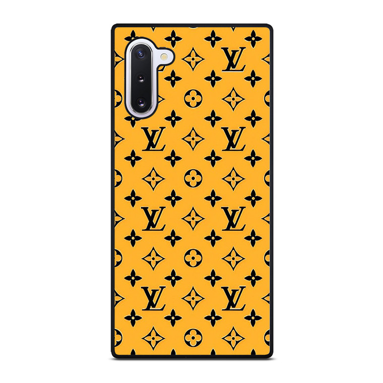 LOUIS VUITTON LV YELLOW PATERN ICON LOGO Samsung Galaxy Note 10 Case Cover