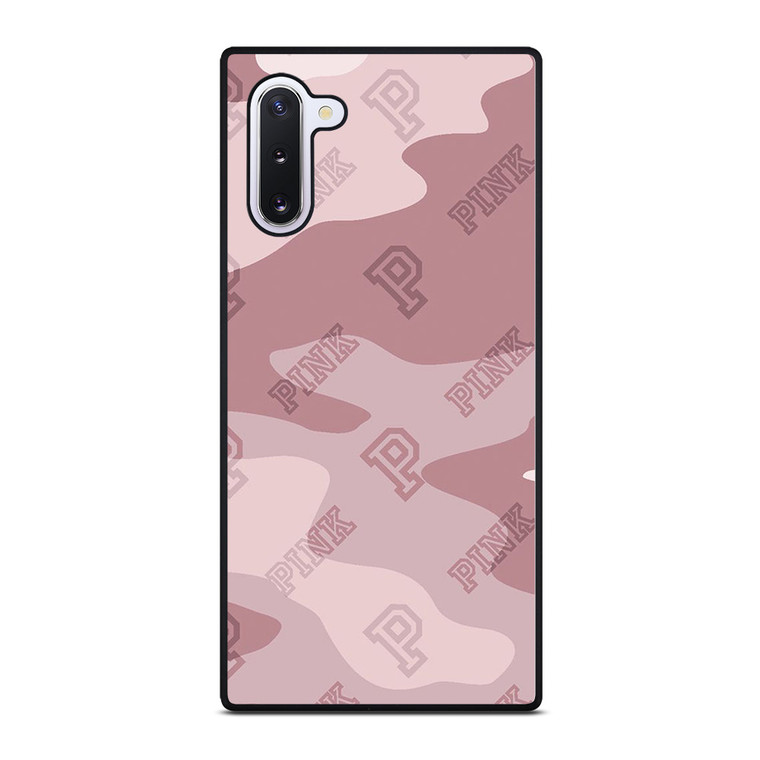 PINK NATION VICTORIA'S SECRET LOGO ICON CAMO Samsung Galaxy Note 10 Case Cover
