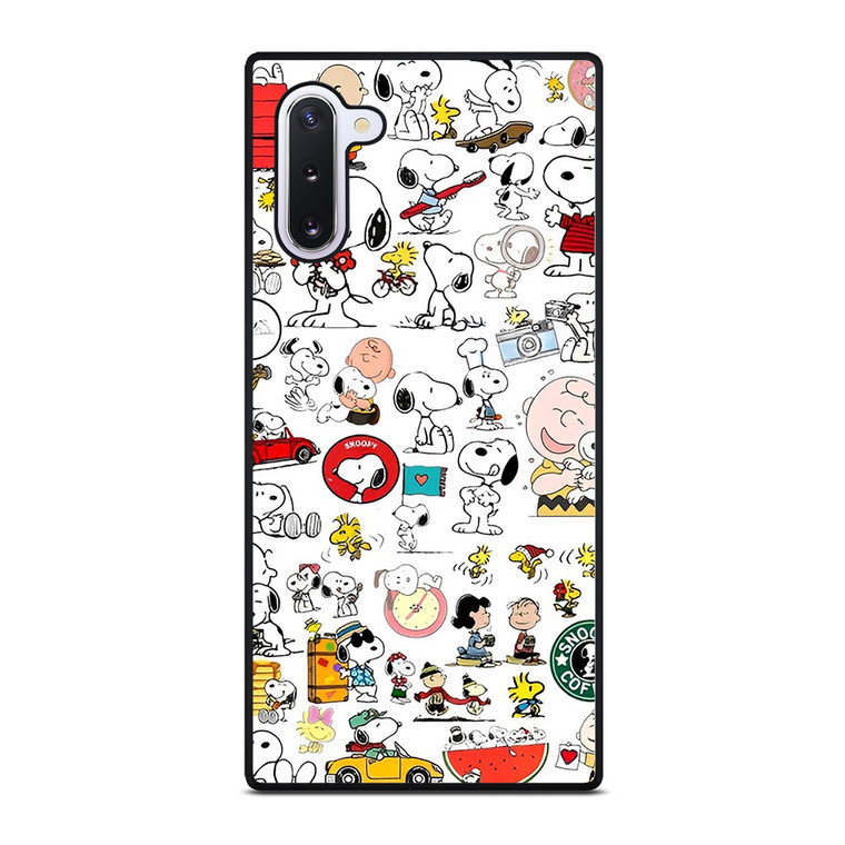 SNOOPY COFFEE THE PEANUTS Samsung Galaxy Note 10 Case Cover