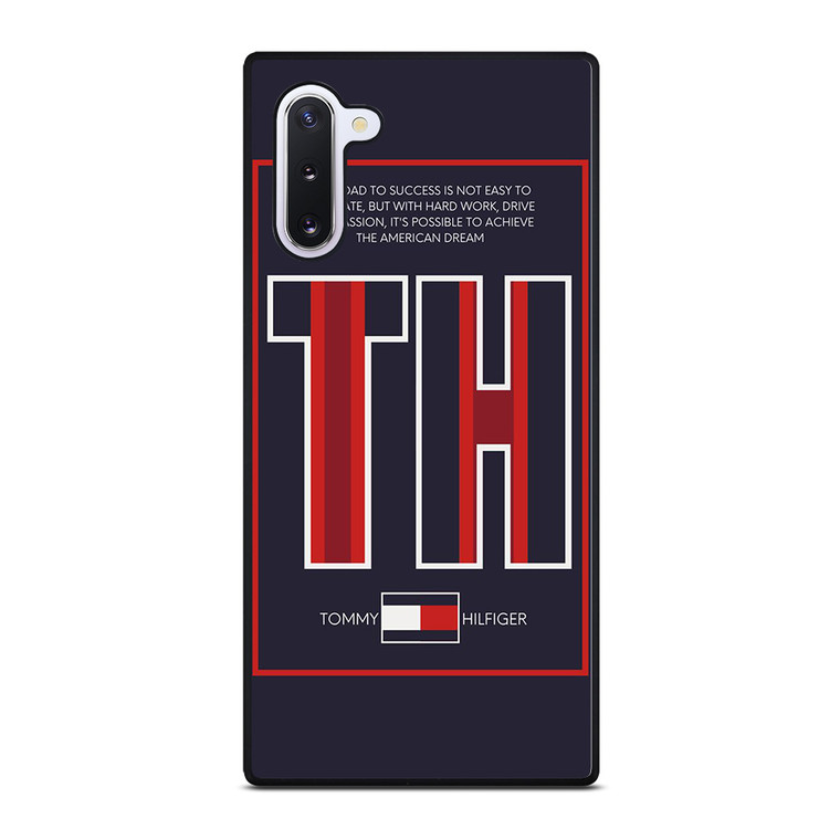 TOMMY HILFIGER TH FASHION LOGO AMERICAN DREAM Samsung Galaxy Note 10 Case Cover