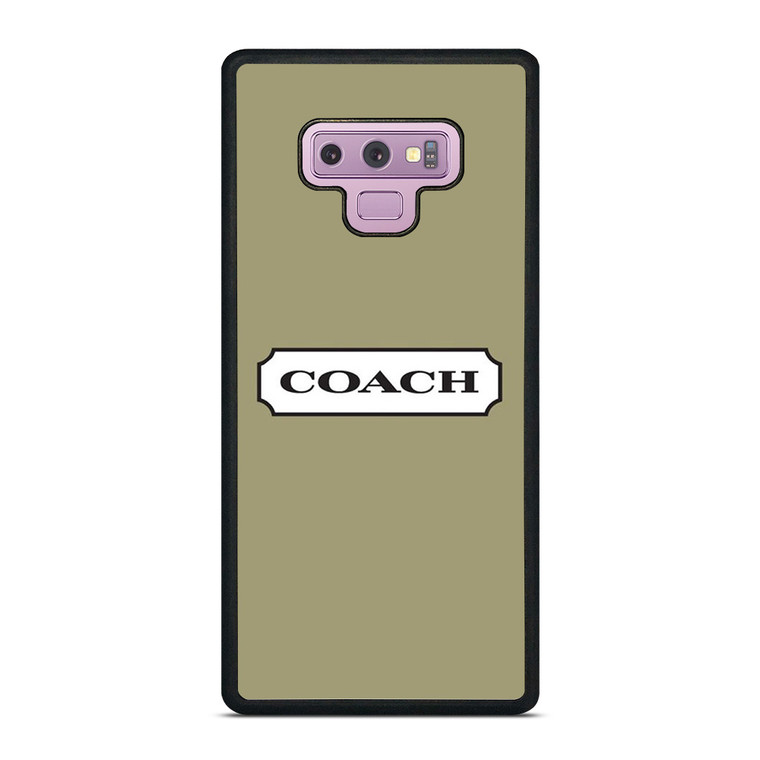 COACH NEW YORK LOGO ICON Samsung Galaxy Note 9 Case Cover