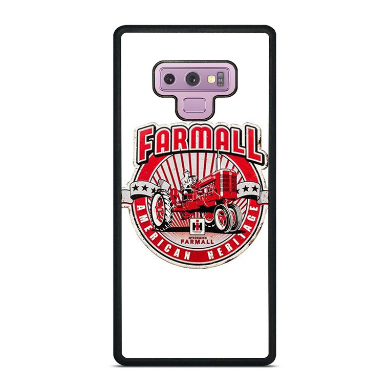 IH INTERNATIONAL HARVESTER FARMALL TRACTOR LOGO AMREICAN HERITAGE Samsung Galaxy Note 9 Case Cover
