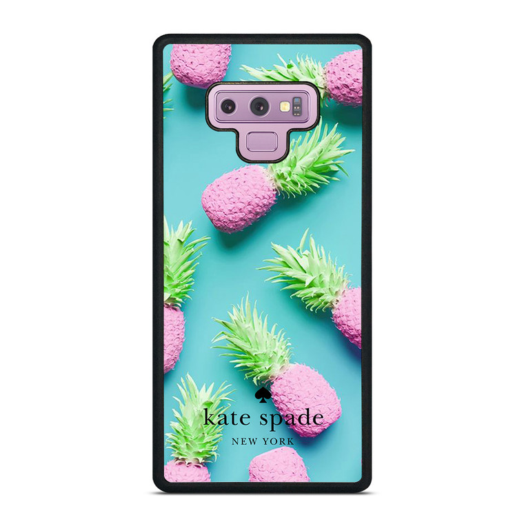 KATE SPADE NEW YORK LOGO SUMMER PINEAPPLE ICON Samsung Galaxy Note 9 Case Cover