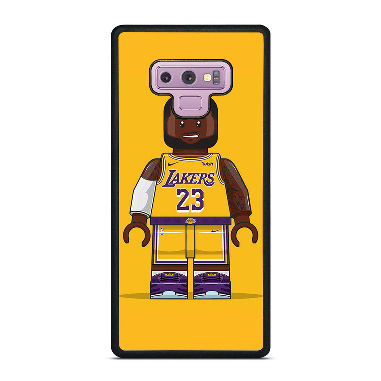 LEBRON JAMES LA LAKERS NBA LEGO BASKETBALL Samsung Galaxy Note 9 Case Cover