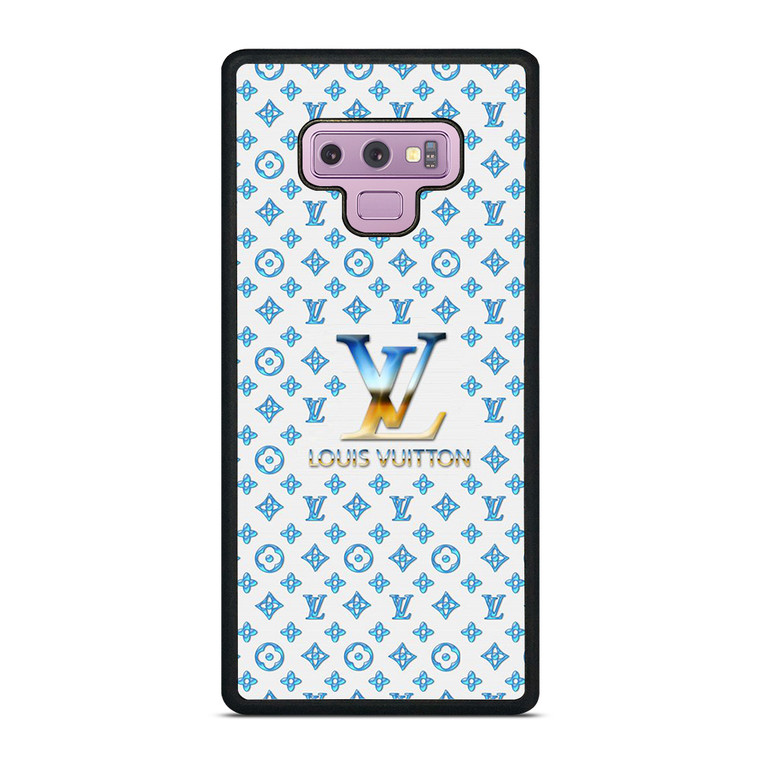 LOUIS VUITTON LV BLUE PATERN ICON LOGO Samsung Galaxy Note 9 Case Cover