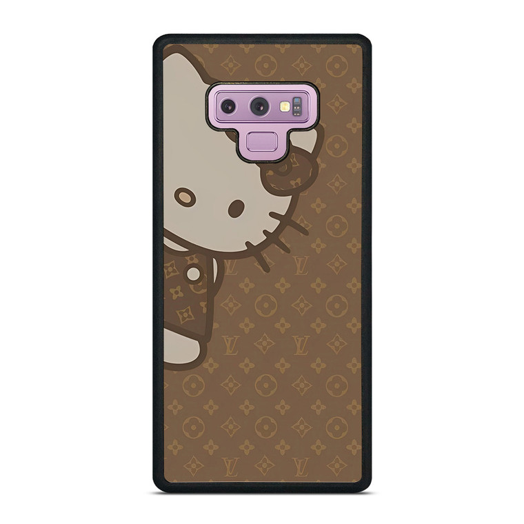 LOUIS VUITTON LV PATTERN LOGO HELLO KITTY Samsung Galaxy Note 9 Case Cover