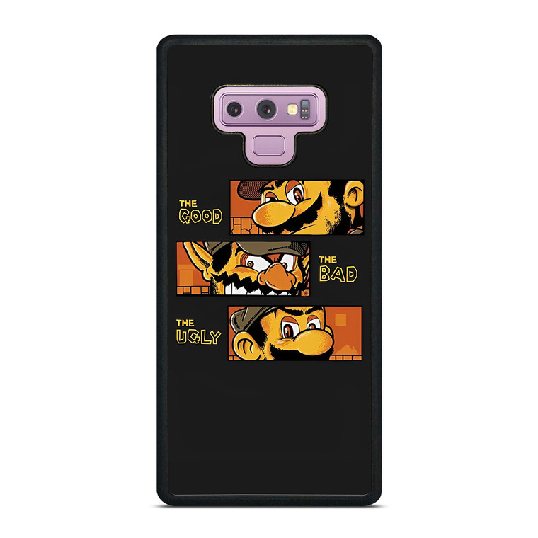 MARIO BROSS THE GOOD BAD UGLY Samsung Galaxy Note 9 Case Cover