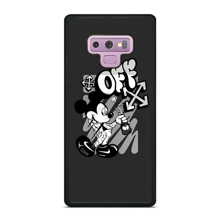 MICKEY MOUSE OFF WHITE LOGO Samsung Galaxy Note 9 Case Cover