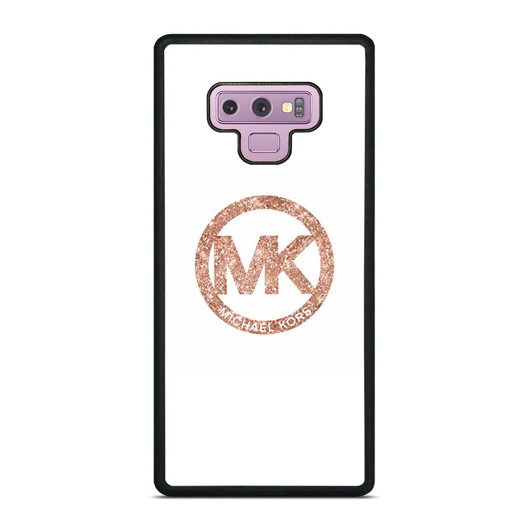 MK MICHAEL KORS LOGO SPARKLE ICON Samsung Galaxy Note 9 Case Cover