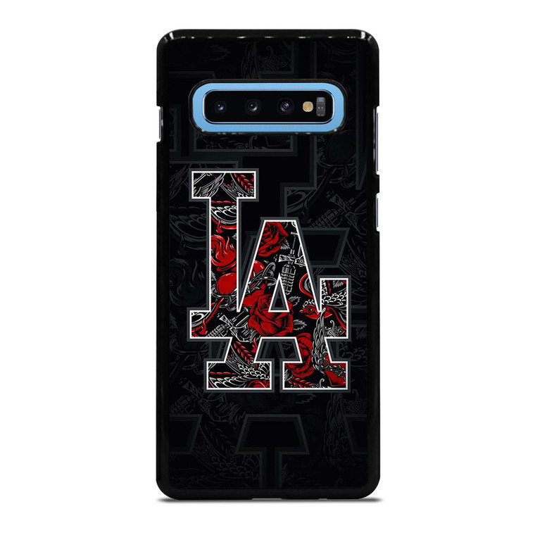 LA LOS ANGELES LAKERS NBA TATTOO LOGO Samsung Galaxy S10 Plus Case Cover